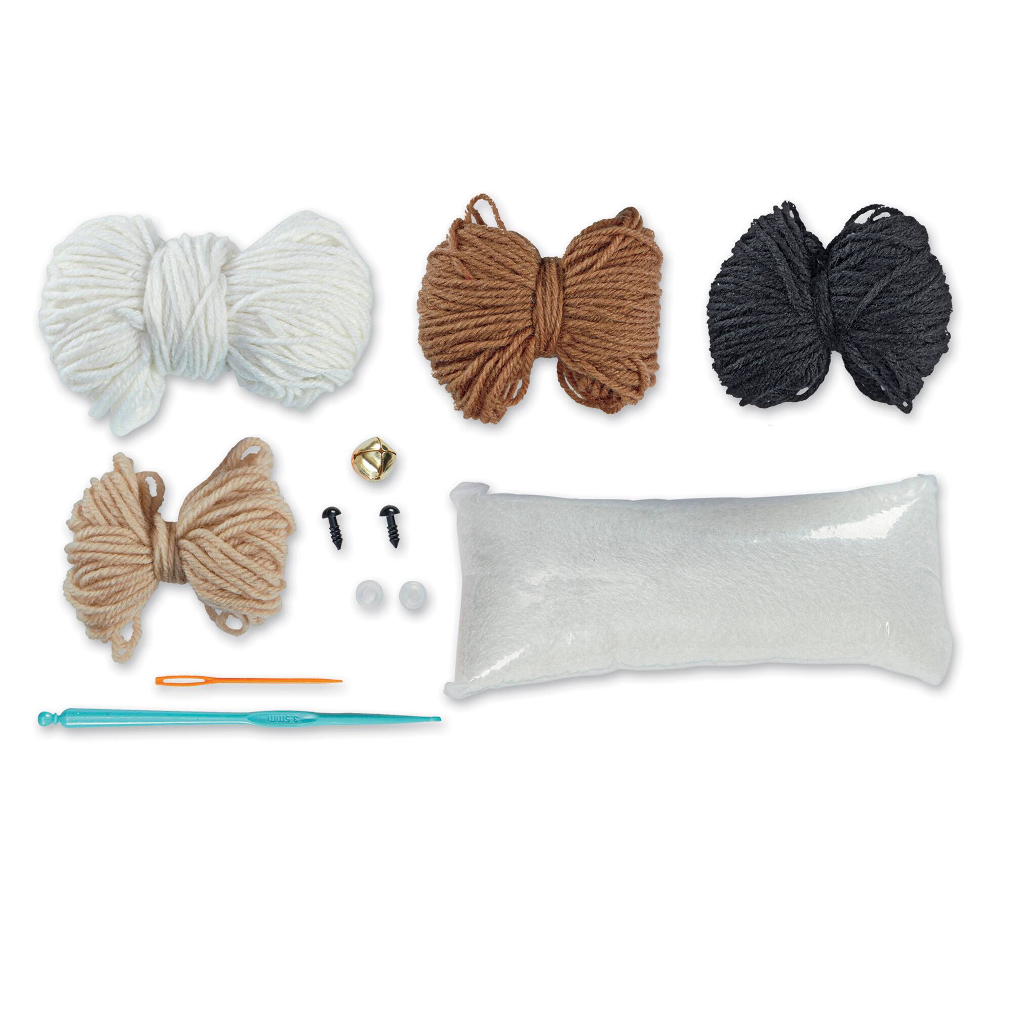 Intermediate Cow Amigurumi Crochet Kit by Loops & Threads®